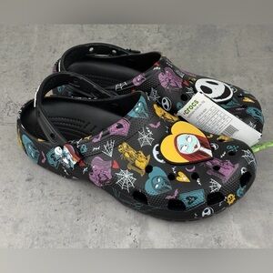 Tim Burton's The Nightmare Before Christmas Jack & Sally Classic Clog Women’s 8